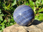 Polished Lazulite Spheres x 2 From Madagascar - Toprock Gemstones and Minerals 