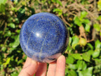 Polished Lazulite Spheres x 2 From Madagascar - Toprock Gemstones and Minerals 