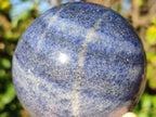 Polished Lazulite Spheres x 2 From Madagascar - Toprock Gemstones and Minerals 