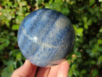 Polished Lazulite Spheres x 2 From Madagascar - Toprock Gemstones and Minerals 