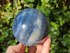 Polished Lazulite Spheres x 2 From Madagascar - Toprock Gemstones and Minerals 