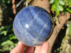 Polished Lazulite Spheres x 2 From Madagascar - Toprock Gemstones and Minerals 