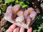 Natural Spirit Amethyst Clusters x 2 From Boekenhouthoek, South Africa - Toprock Gemstones and Minerals 
