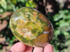 Polished Green Opal Standing Display Pieces x 6 From Betroka, Madagascar - Toprock Gemstones and Minerals 