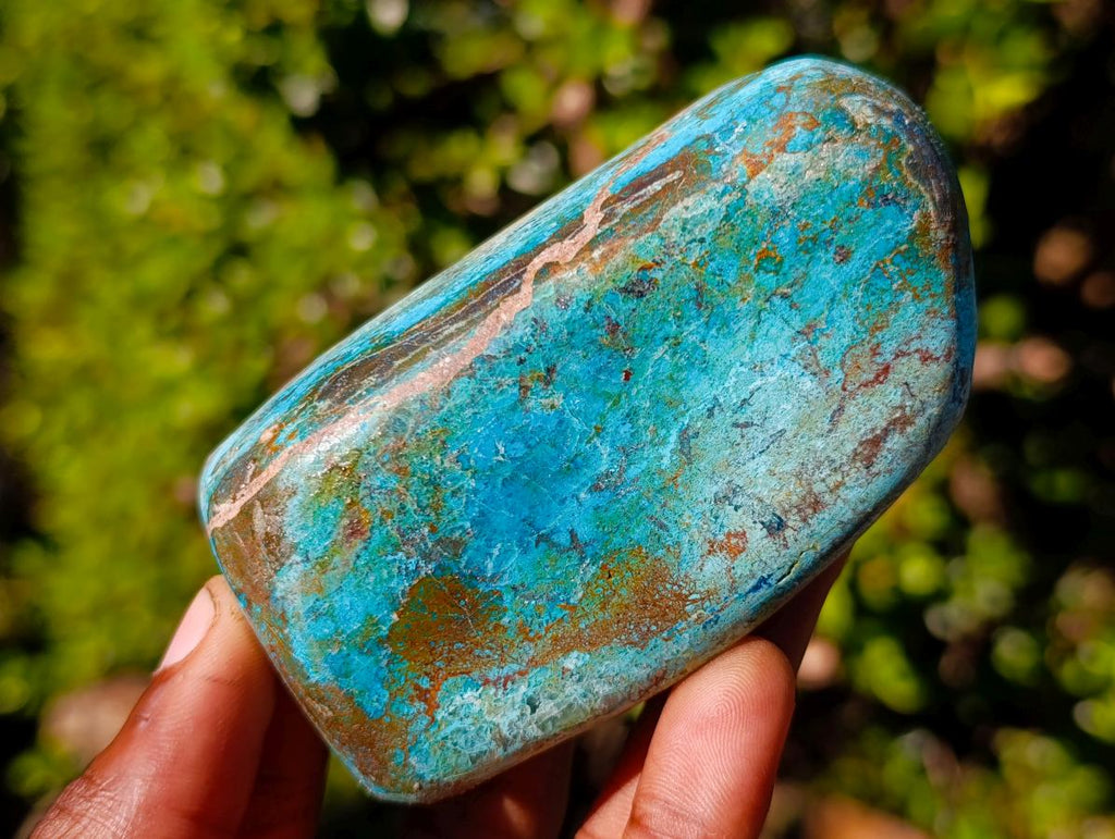 Polished Shattuckite Free Forms x 12 From Kaokoveld, Namibia - Toprock Gemstones and Minerals 