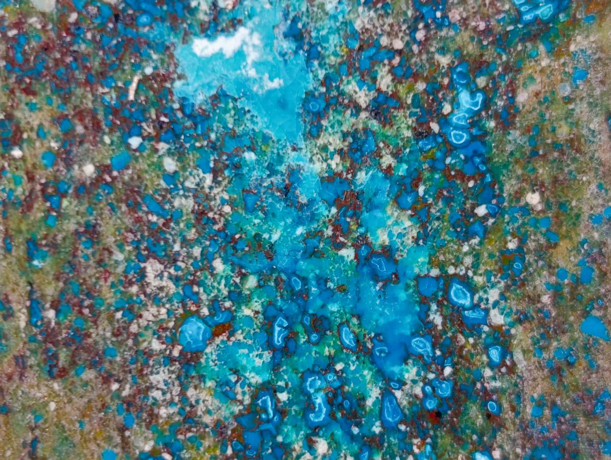 Polished Shattuckite Free Forms x 12 From Kaokoveld, Namibia - Toprock Gemstones and Minerals 