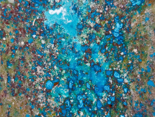 Polished Shattuckite Free Forms x 12 From Kaokoveld, Namibia - Toprock Gemstones and Minerals 
