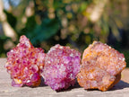 Natural Small Dark Purple Amethyst Crystal Clusters x 70 From Boekenhouthoek, South Africa - Toprock Gemstones and Minerals 