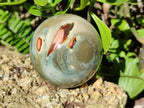 Polished Polychrome Jasper Spheres x 4 From NW Coast, Madagascar - Toprock Gemstones and Minerals 