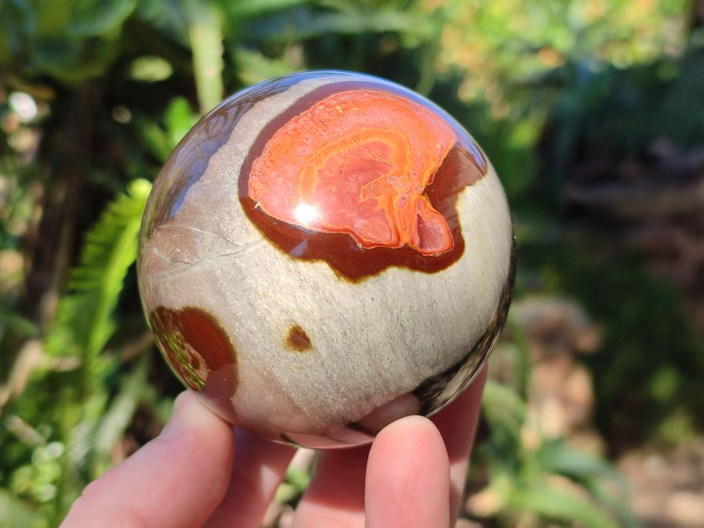 Polished Polychrome Jasper Spheres x 4 From NW Coast, Madagascar - Toprock Gemstones and Minerals 