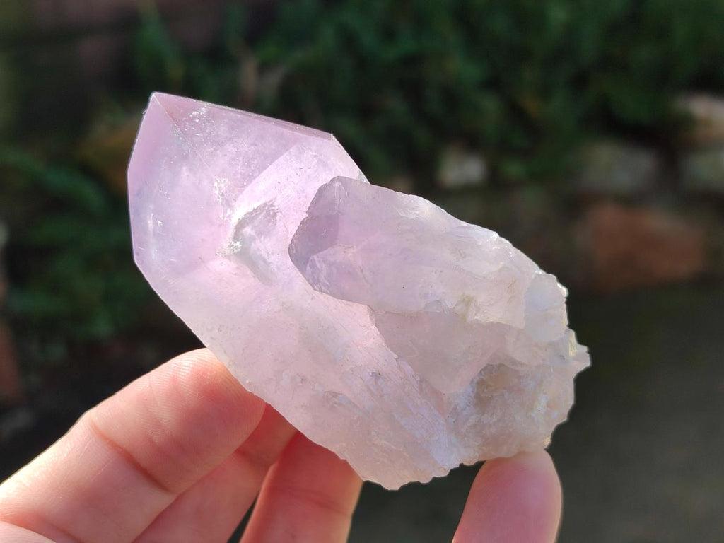 Polished Jacaranda Amethyst Crystals x 12 From Mumbwa, Zambia - Toprock Gemstones and Minerals 