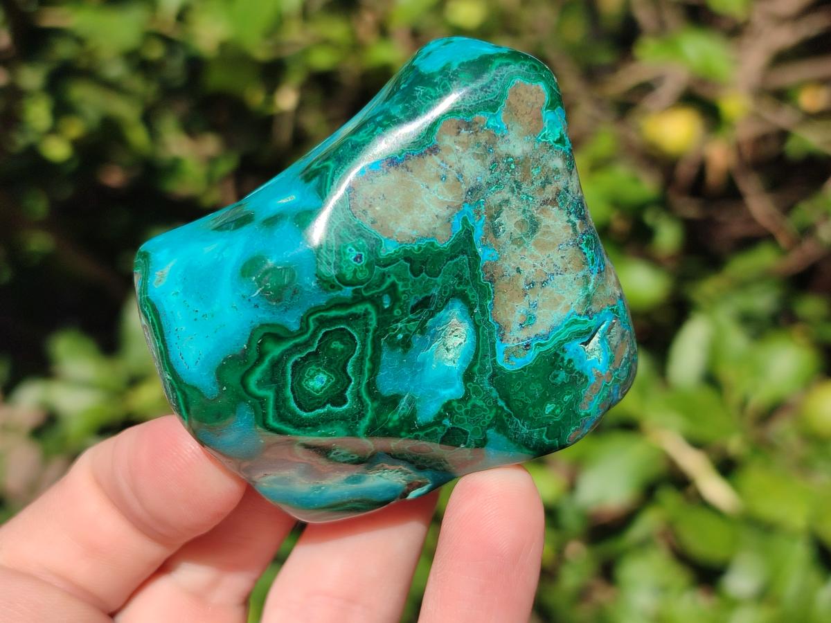 Polished Malacolla Free Forms x 6 From Kulukuluku, Congo - Toprock Gemstones and Minerals 