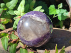 Polished Lepidolite with Pink Rubellite Spheres x 3 From Ambatondrazaka, Madagascar - Toprock Gemstones and Minerals 