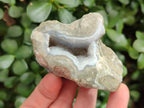 Natural Blue Lace Agate Geodes x 13 From Nsanje, Malawi - Toprock Gemstones and Minerals 