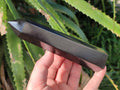 Polished Black Basalt Display Crystals x 6 From Madagascar - Toprock Gemstones and Minerals 