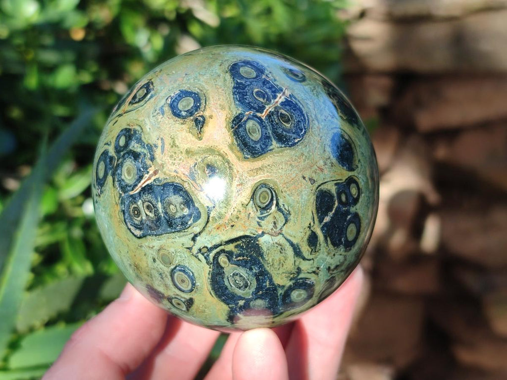 Polished Stromatolite Spheres x 4 From Katsepy, Madagascar - Toprock Gemstones and Minerals 