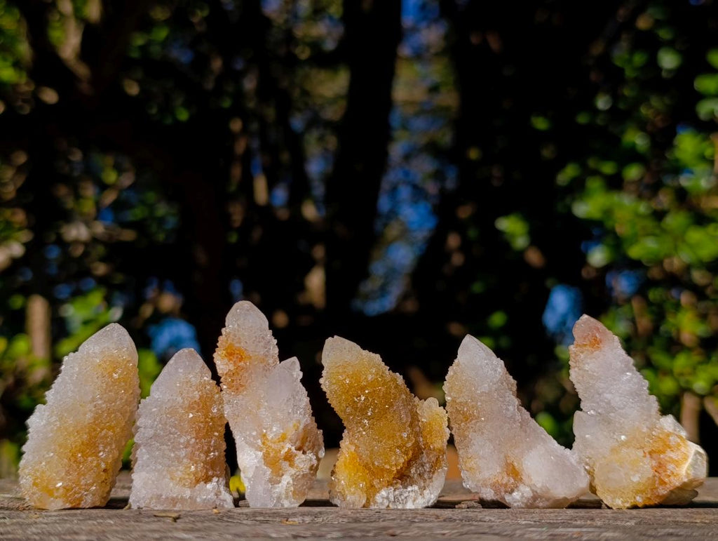Natural Limonite Spirit Quartz Crystals x 35 From Boekenhouthoek, South Africa - Toprock Gemstones and Minerals 
