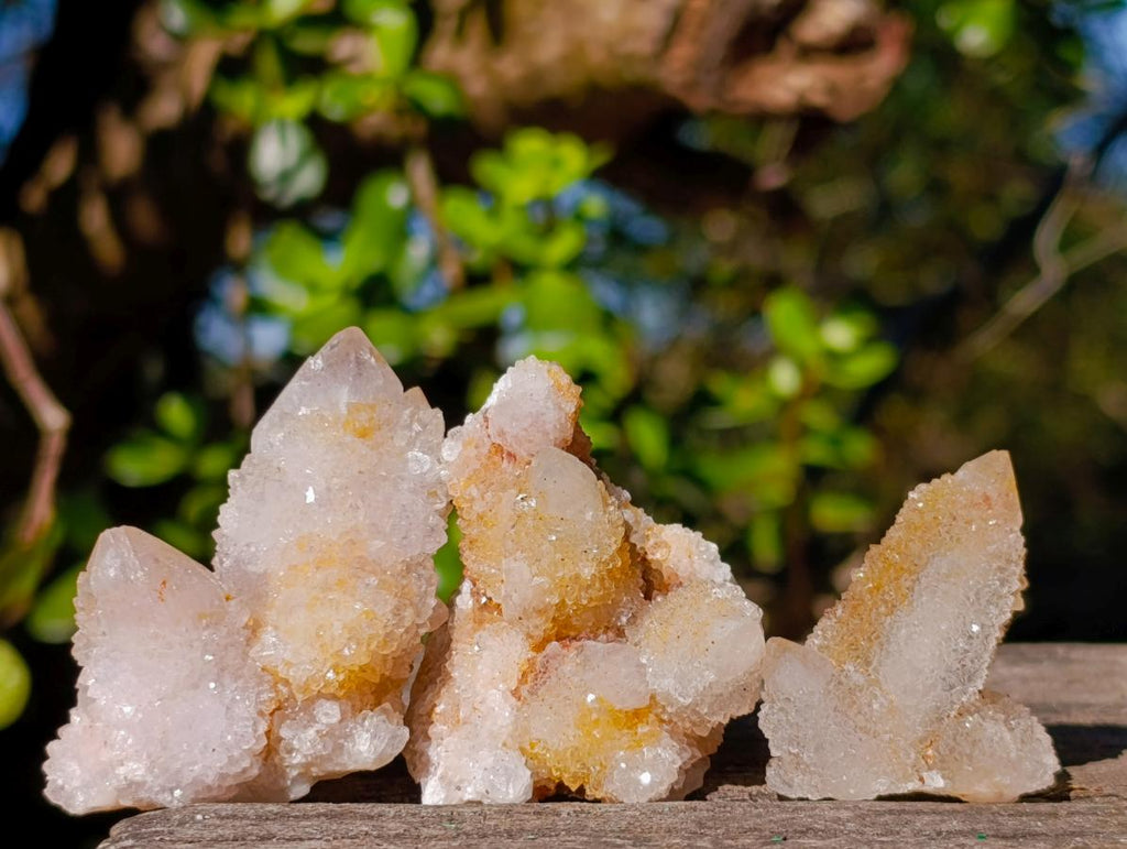 Natural Limonite Spirit Quartz Crystals x 35 From Boekenhouthoek, South Africa - Toprock Gemstones and Minerals 