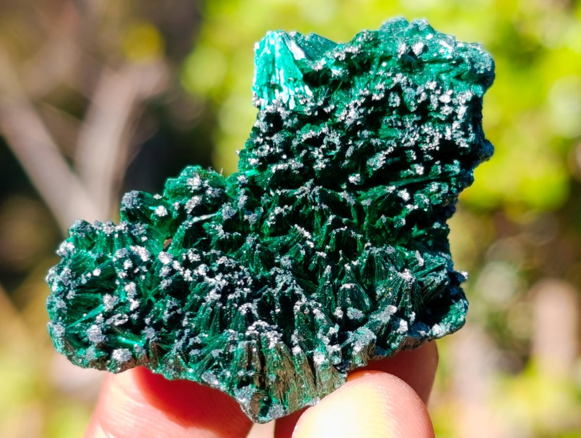 Natural Silky Malachite Specimens x 35 From Kasompe, Congo - Toprock Gemstones and Minerals 