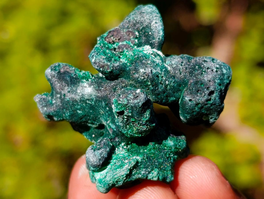 Natural Silky Malachite Specimens x 35 From Kasompe, Congo - Toprock Gemstones and Minerals 