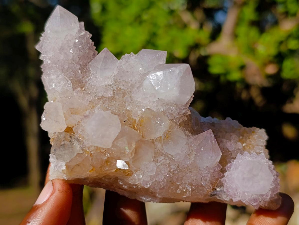 Natural Mix of Spirit Quartz Crystals and Clusters x 12 From Boekenhouthoek, South Africa - Toprock Gemstones and Minerals 