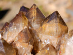 Natural XL Cascading White Phantom Smokey Luena Quartz Cluster x 1 From Luena, Congo - Toprock Gemstones and Minerals 