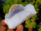 Natural Blue Lace Agate Geode Specimens x 35 From Nsanje, Malawi - Toprock Gemstones and Minerals 