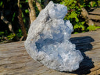 Natural Large Blue Celestite Specimen x 1 From Sakoany, Madagascar - Toprock Gemstones and Minerals 