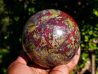 Polished Large Bastite Dragonsblood Stone Sphere x 1 From Tshipise, South Africa - Toprock Gemstones and Minerals 