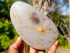 Polished Dendritic Agate Standing Display Pieces x 4 From Moralambo, Madagascar - Toprock Gemstones and Minerals 