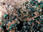 Natural Cabinet Size Malachite Specimens with Quartz on Dolomite Matrix x 2 From Mindingi Mine, Kambove, Congo - Toprock Gemstones and Minerals 