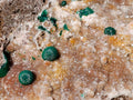 Natural Cabinet Size Malachite Specimens with Quartz on Dolomite Matrix x 2 From Mindingi Mine, Kambove, Congo - Toprock Gemstones and Minerals 