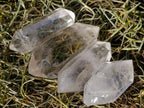 Polished Double Terminated Clear Quartz Crystals x 20 From Madagascar - Toprock Gemstones and Minerals 