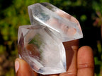 Polished Double Terminated Clear Quartz Crystals x 20 From Madagascar - Toprock Gemstones and Minerals 