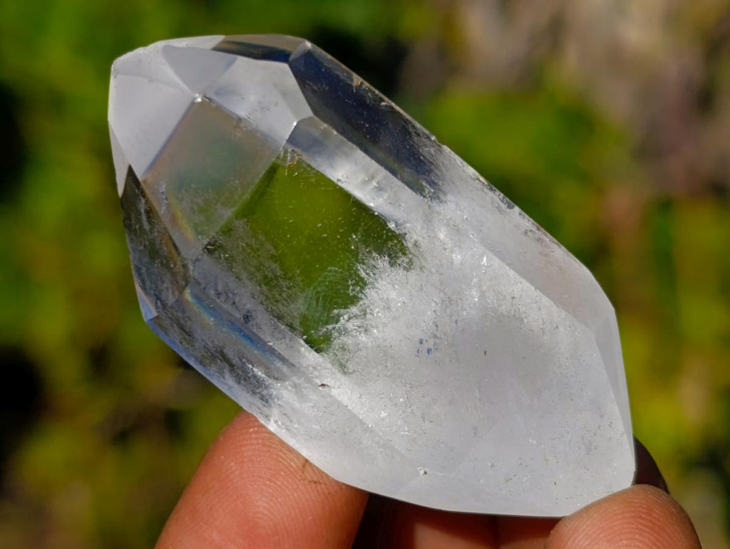 Polished Double Terminated Clear Quartz Crystals x 20 From Madagascar - Toprock Gemstones and Minerals 