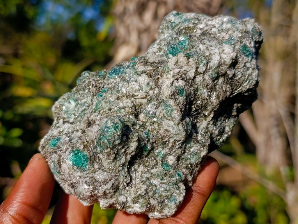 Natural Emerald Mica 'Mutokolite' Cobbed Specimens x 3 From Mutoko, Zimbabwe - Toprock Gemstones and Minerals 