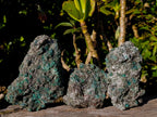 Natural Emerald Mica 'Mutokolite' Cobbed Specimens x 3 From Mutoko, Zimbabwe - Toprock Gemstones and Minerals 