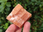 Natural Rhombohedral Sunset Orange Calcite Specimens x 24 From Spitzkop, Namibia - Toprock Gemstones and Minerals 