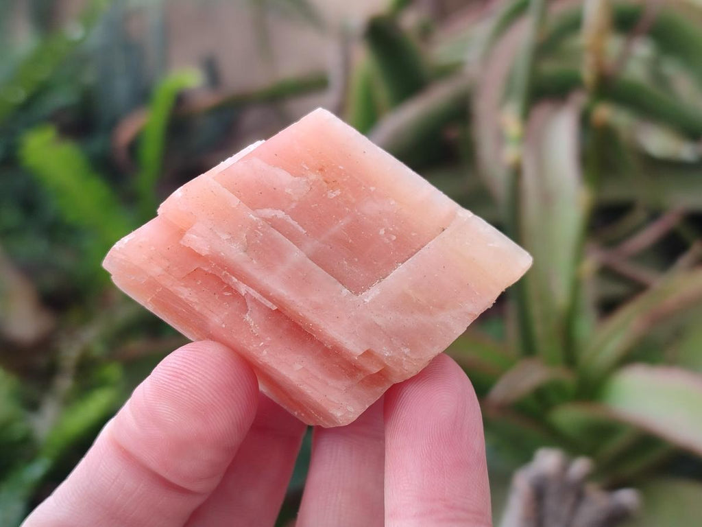 Natural Rhombohedral Sunset Orange Calcite Specimens x 24 From Spitzkop, Namibia - Toprock Gemstones and Minerals 