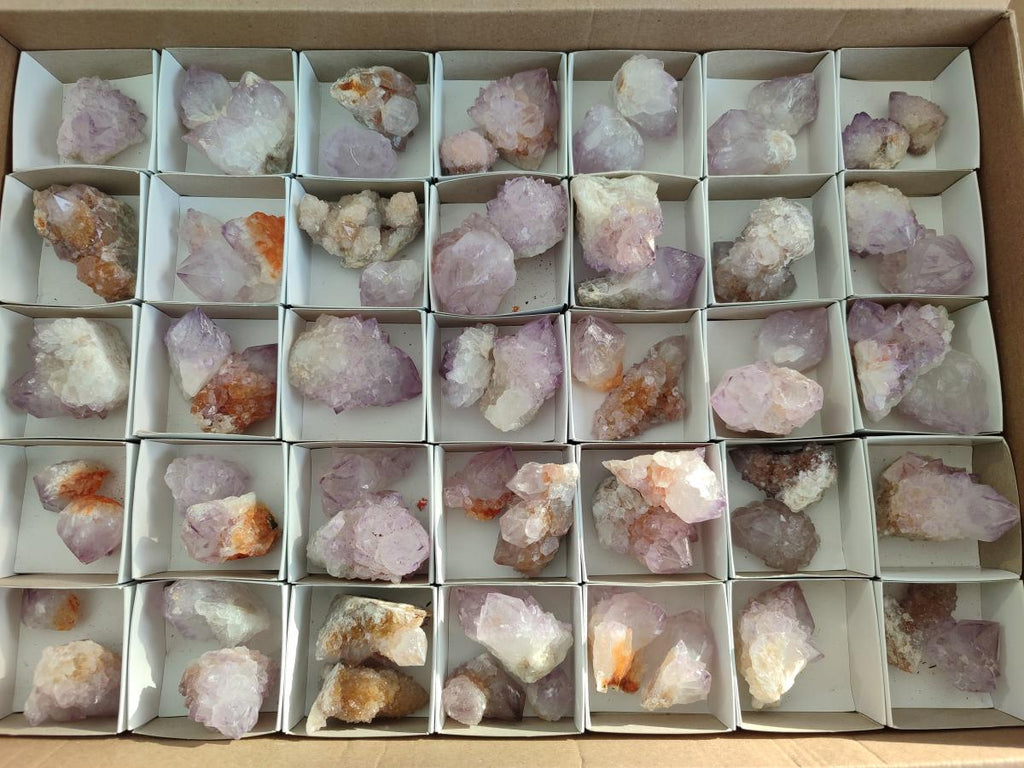 Natural Spirit Amethyst Clusters and Crystals x 65 From Boekenhouthoek, South Africa - Toprock Gemstones and Minerals 