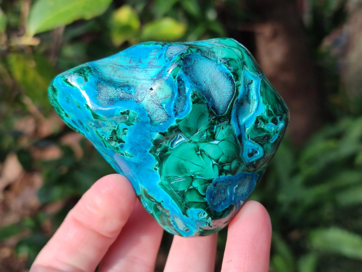 Polished Malacolla Free Forms x 12 From Kulukuluku, Congo - Toprock Gemstones and Minerals 