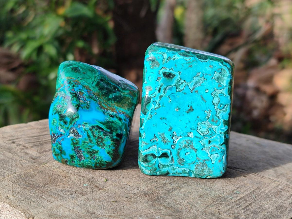 Polished Malacolla Free Forms x 12 From Kulukuluku, Congo - Toprock Gemstones and Minerals 