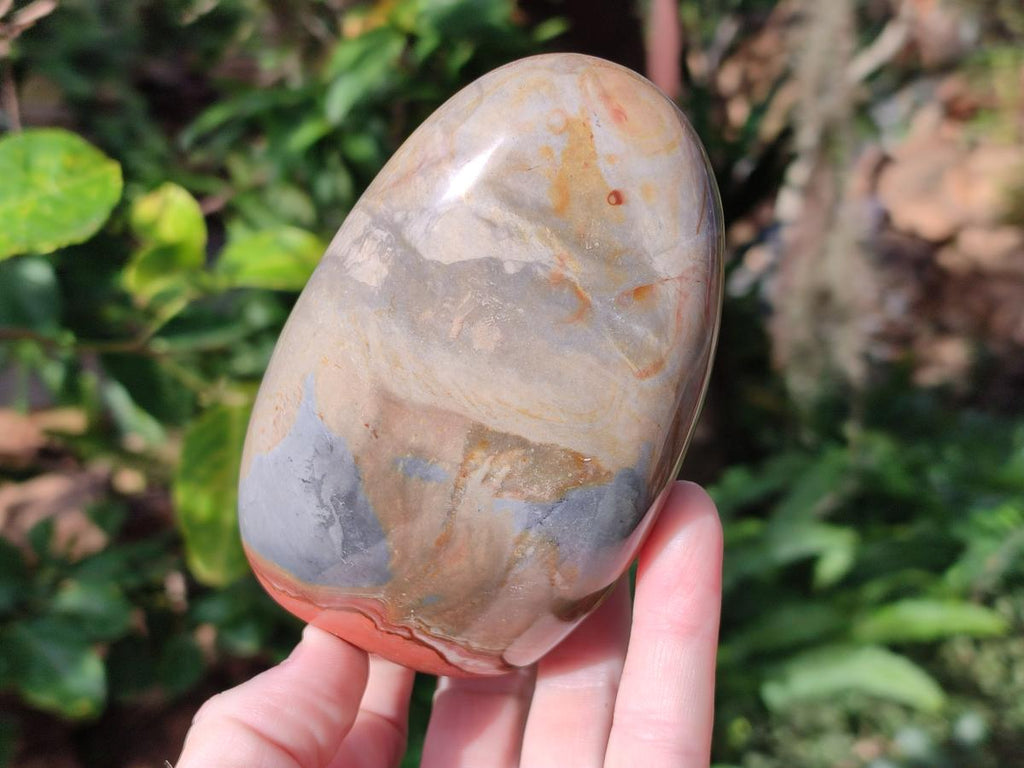Polished Polychrome Jasper Standing Display Pieces x 3 From NW Coast, Madagascar - Toprock Gemstones and Minerals 