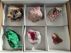 Natural Mix of Multi Mineral Specimens x 6 From Congo - Toprock Gemstones and Minerals 