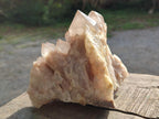 Natural Cascading White Phantom Smokey Luena Quartz Clusters x 3 From Luena, Congo - Toprock Gemstones and Minerals 