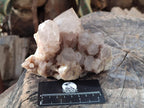 Natural Cascading White Phantom Smokey Luena Quartz Clusters x 3 From Luena, Congo - Toprock Gemstones and Minerals 