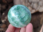 Polished Mix of Watermelon Fluorite Pieces x 6 From Uis, Namibia - Toprock Gemstones and Minerals 