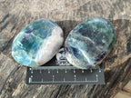Polished Mix of Watermelon Fluorite Pieces x 6 From Uis, Namibia - Toprock Gemstones and Minerals 