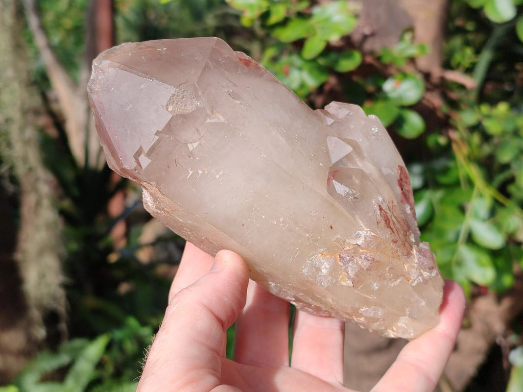 Natural Large Red Hematoid Quartz Crystal x 3 From Karoi, Zimbabwe - Toprock Gemstones and Minerals 