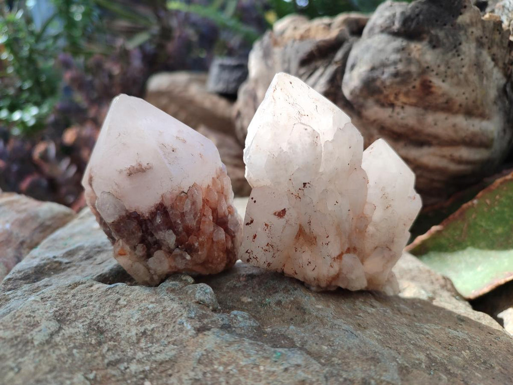 Natural Cascading "Anananas" Candle Quartz Crystals x 18 From Antsirabe, Madagascar - Toprock Gemstones and Minerals 